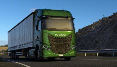 Новый грузовик в Euro Truck Simulator 2. Разработчики показали реальный прототип IVECO S-Way и провели осмотр - gametech.ru