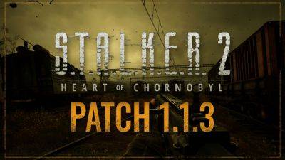 S.T.A.L.K.E.R. 2 получает еще один патч на 8 ГБ, на этот раз это последнее обновление игры в этом году - playground.ru