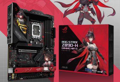 ASUS выпускает материнскую плату ROG STRIX Z890-H "RO JI" Special Edition за $384 - playground.ru - Китай