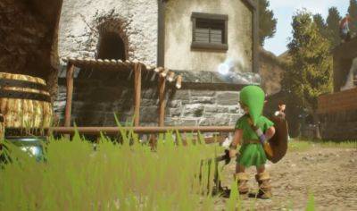 Показали 30 минут геймплея ремейка Zelda Ocarina of Time на движке Unreal Engine 5.5 - gametech.ru