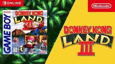 Donkey Kong Land 3 теперь доступна в Switch Online - gametech.ru - штат Индиана