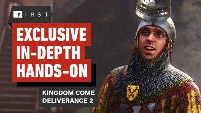 IGN поделилось новыми подробностями и геймплеем Kingdom Come: Deliverance 2 - playground.ru