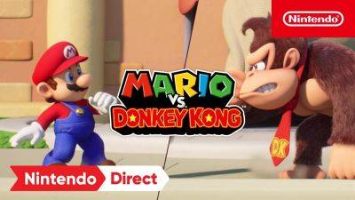 Демо-версия и обзор игрового процесса доступен для Mario vs. Donkey Kong (2024) - lvgames.info