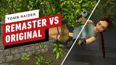 Сравнение графики Tomb Raider Remastered и оригинала - playground.ru