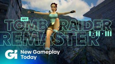 25 минут геймплея ремастеров Tomb Raider 1-2-3 - playground.ru