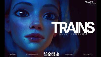 Российские разработчики показала первый трейлер сюрреалистического экшена Trains: Electrostorm - playground.ru