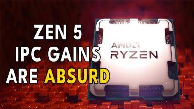 Для процессоров AMD следующего поколения Zen 5 ожидается прирост IPC более чем 30% - playground.ru