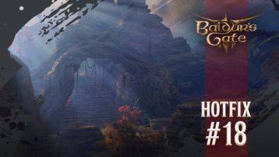 Ролевая игра Baldurs Gate 3 получила небольшой восемнадцатый хотфикс - playground.ru