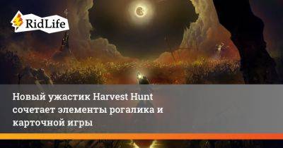 Новый ужастик Harvest Hunt сочетает элементы рогалика и карточной игры - ridus.ru