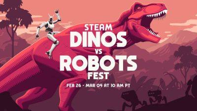 Steam проводит еще один фестиваль «Динозавры против роботов» - lvgames.info