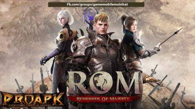 MMORPG ROM: Remember of Majesty вышла в релиз, но с огромными ограничениями - lvgames.info