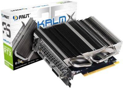 Palit выпустила видеокарту GeForce RTX 3050 6 GB KalmX с пассивной системой охлаждения - playground.ru