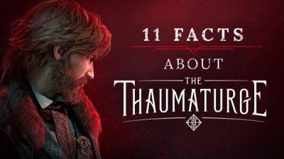 11 Bit Studios представила новый трейлер The Thaumaturge - playground.ru - Варшава