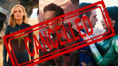 Зритель проголосовал кошельком: по слухам, в Marvel отменили фильмы "Капитан Марвел 3", "Человек-Муравей 4" и "Вечные 2" - playground.ru