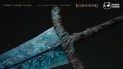 Лучший подарок для хардкорного фаната Elden Ring: двуручный меч из игры в полной величине - playground.ru