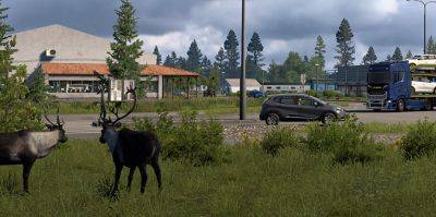 Северные олени в Euro Truck Simulator 2. Разработчики бросили вызов и показали DLC про Финляндию, Норвегию и Швецию - gametech.ru - Финляндия - Швеция - Норвегия