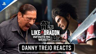 Даниэл Трехо - Новый ролик Like a Dragon: Infinite Wealth посвятили реакции Дэнни Трехо на схватку со своим персонажем - playground.ru