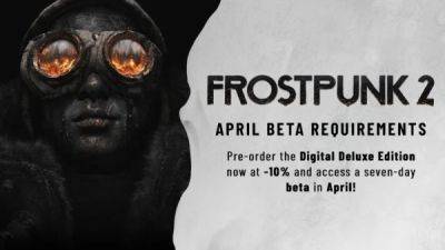 Студия 11 bit Studios опубликовала системные требования для бета-теста Frostpunk 2 - playground.ru