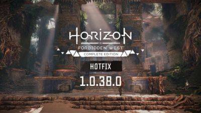 Для ПК-версии Horizon Forbidden West вышел хотфикс, исправляющий проблемы с DualSense - playground.ru