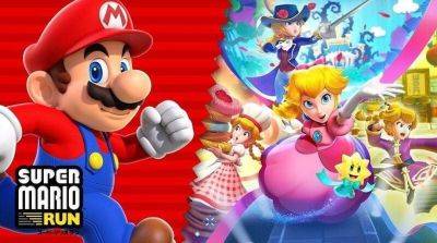В Super Mario Run появился кроссовер с новинкой Princess Peach: Showtime! - gametech.ru
