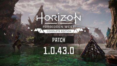Для ПК-версии Horizon Forbidden West: Complete Edition вышло свежее обновление - playground.ru