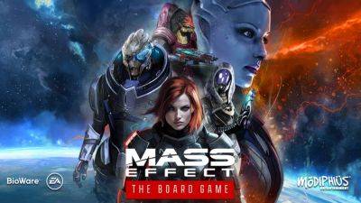 По вселенной Mass Effect анонсирована кооперативная настольная игра - playisgame.com