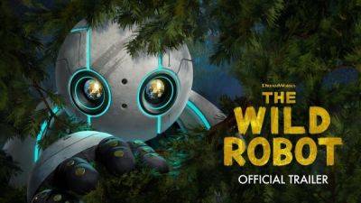 DreamWorks показала атмосферный трейлер своего нового мультфильма "Дикий робот" - playground.ru