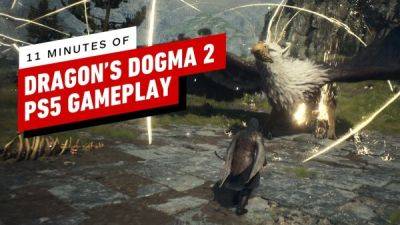 Битвы с крупными врагами в новом геймплее Dragon's Dogma 2 - playground.ru