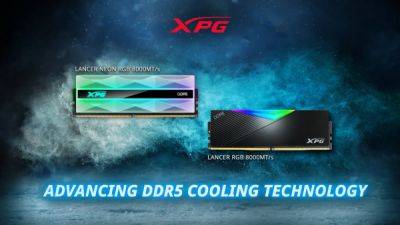 Технология термопокрытия XPG для памяти DDR5-8000 + Lancer Neon RGB снижает температуру на 10% - playground.ru