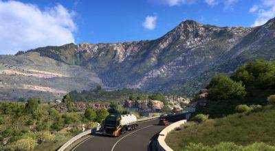 Авторы Euro Truck Simulator 2 бросили вызов сообществу. Новые скриншоты Греции - gametech.ru - Греция