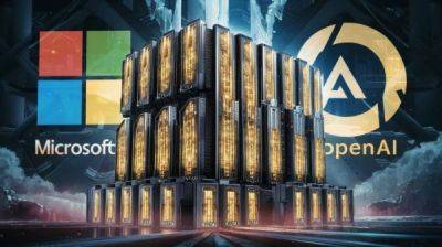Microsoft и OpenAI решили создать суперкомпьютер за 100 миллиардов долларов - playground.ru