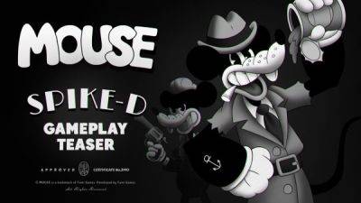 Новый геймплейный трейлер Mouse - шутера от первого лица в стиле классических мультфильмов 30-х годов - playground.ru