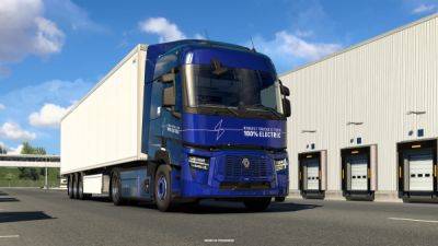 В Euro Truck Simulator 2 появится первый электрический грузовик Renault Trucks E-Tech - playground.ru