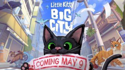 Пушистое приключение Little Kitty, Big City стартует 9 мая - playground.ru - city Big