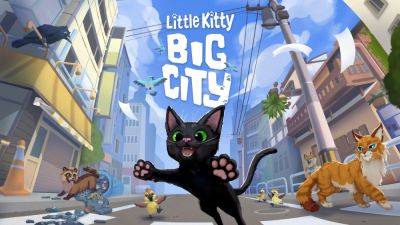 В мае выйдет милый симулятор котика Little Kitty, Big City - fatalgame.com - city Big