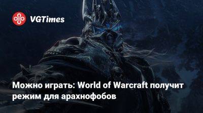 Можно играть: World of Warcraft получит режим для арахнофобов - vgtimes.ru
