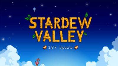 Обновление 1.6.4 для Stardew Valley теперь доступно на ПК - playground.ru