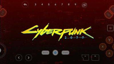 Cyberpunk 2077 запустили на смартфоне Lenovo Legion Y70 - playground.ru