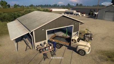 Свежие скриншоты из будущего DLC Небраска для American Truck Simulator - Cельское хозяйство - playground.ru - Сша - штат Небраска - state Nebraska