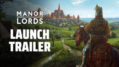 Историческая стратегическая игра Manor Lords стала доступна в раннем доступе - playground.ru