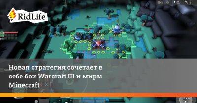 Новая стратегия сочетает в себе бои Warcraft III и миры Minecraft - ridus.ru