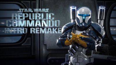 Культовое клоническое братство из Star Wars: Republic Commando было показано в коротком ролике на движке Unreal Engine 5 - playground.ru