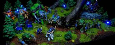 Фанат смастерил диораму базы ночных эльфов из Warcraft III - noob-club.ru