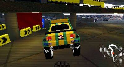 Анонс Parking Garage Rally Circuit — ретро гонок по парковкам в духе Mario Kart - app-time.ru