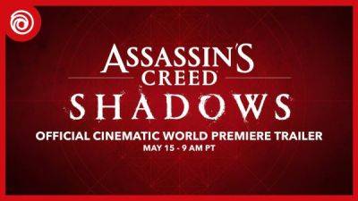 Джонатан Дюмон - Атмосферный дебютный трейлер Assassin's Creed Shadows представил главных героев игры - playground.ru - Япония
