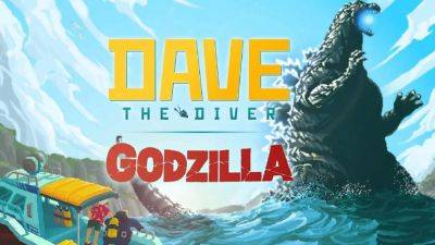 Суши из кайдзю. Бесплатное дополнение Dave the Diver с Годзиллой выйдет на следующей неделе - gametech.ru
