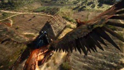 Моддер добавил в The Witcher 3: Wild Hunt новое верховое животное - теперь Геральт может летать на грифоне - playground.ru
