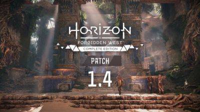 Выпущен патч 1.4 для ПК-версии Horizon Forbidden West, визуальные улучшения и качество текстур - playground.ru