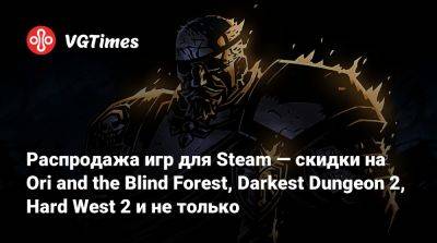 Распродажа игр для Steam — скидки на Ori and the Blind Forest, Darkest Dungeon 2, Hard West 2 и не только - vgtimes.ru - Снг