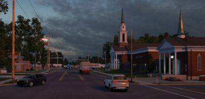 Городские пейзажи Арканзаса в American Truck Simulator: новые скриншоты дополнения - gametech.ru - Сша - штат Арканзас